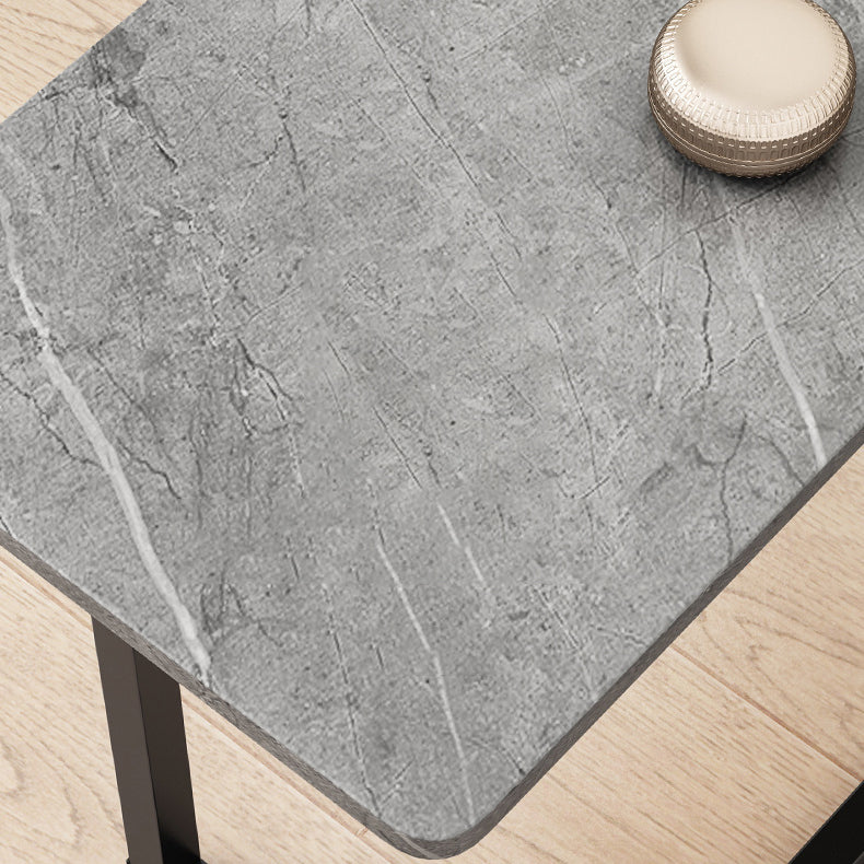 Skanto | ModernoCurve C-Side Table | MDF tabletop | Moderne design | Plassbesparende | Perfekt for stue og soverom