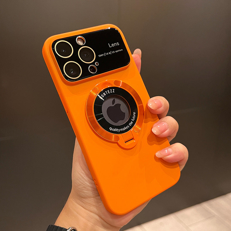 Skanto | MagSafe iPhone-deksel med integrert stativ og stort vindusdtegn