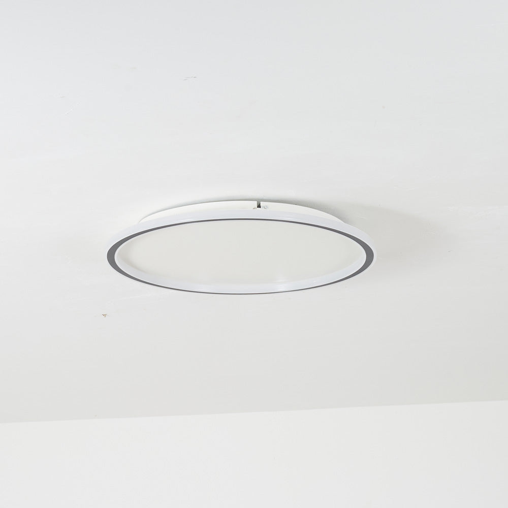 LunaNova – Moderne LED-taklampe i metall/akryl for stue og soverom, ack/Hvit design