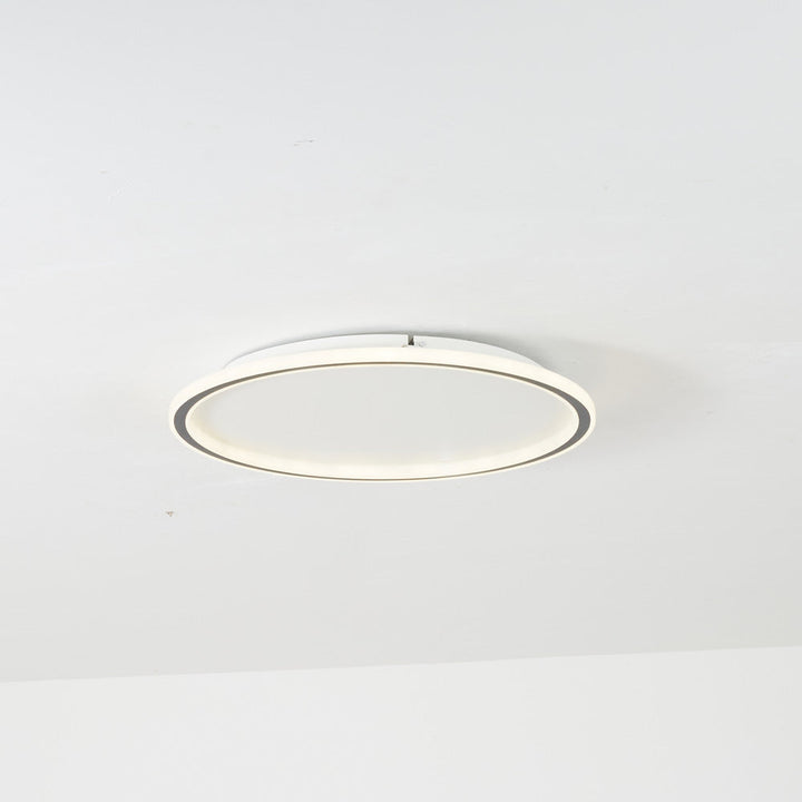 LunaNova - Moderne LED Taklampe Metall/Akryl for Stue og Soverom, Svart/Hvit Design | Skanto