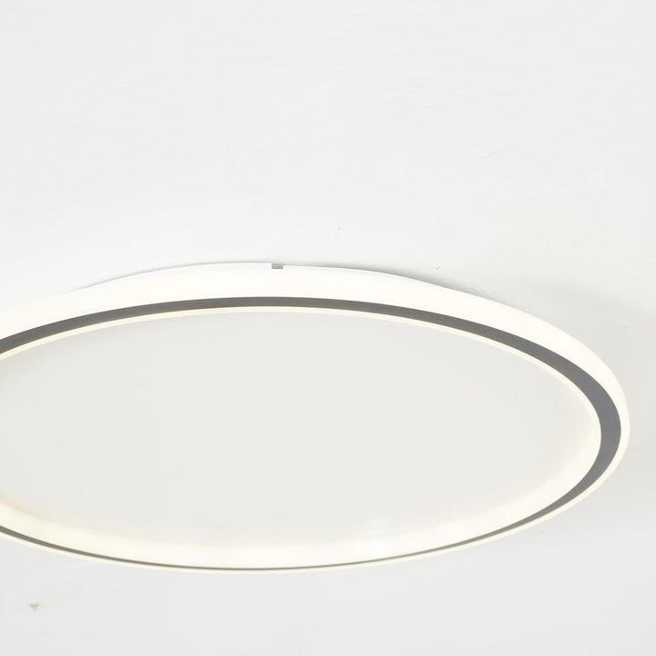 LunaNova - Moderne LED Taklampe Metall/Akryl for Stue og Soverom, Svart/Hvit Design | Skanto