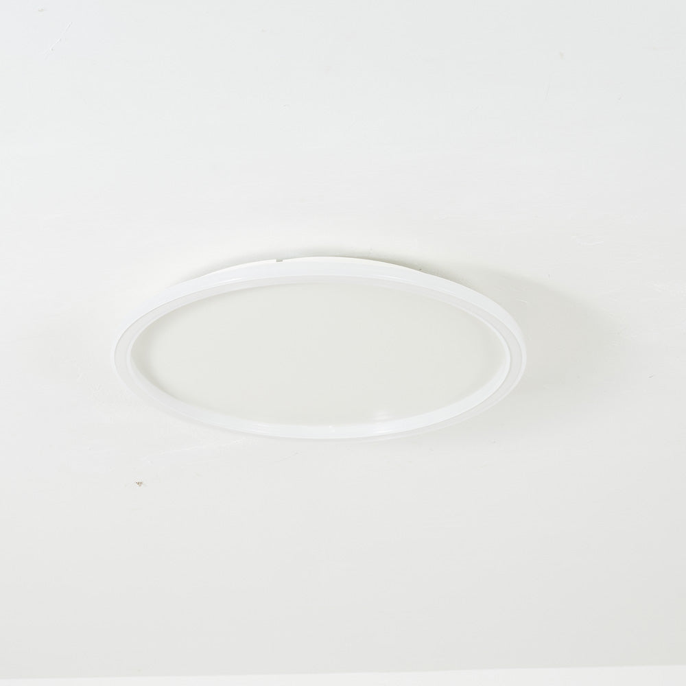 LunaNova – Moderne LED-taklampe i metall/akryl for stue og soverom, ack/Hvit design