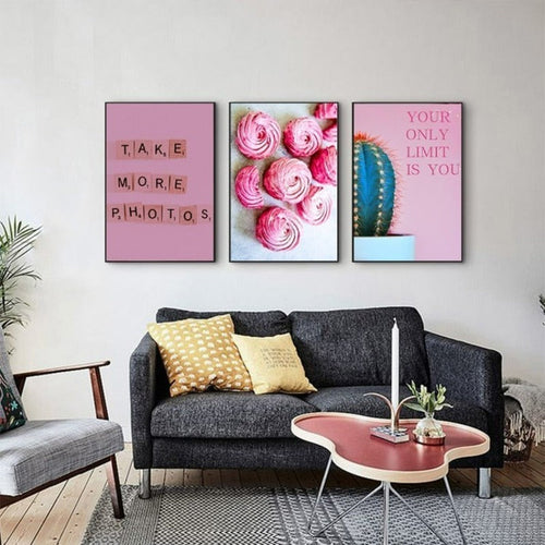 Nordisk Rosa, Kaktusfiken - Lerretbilde