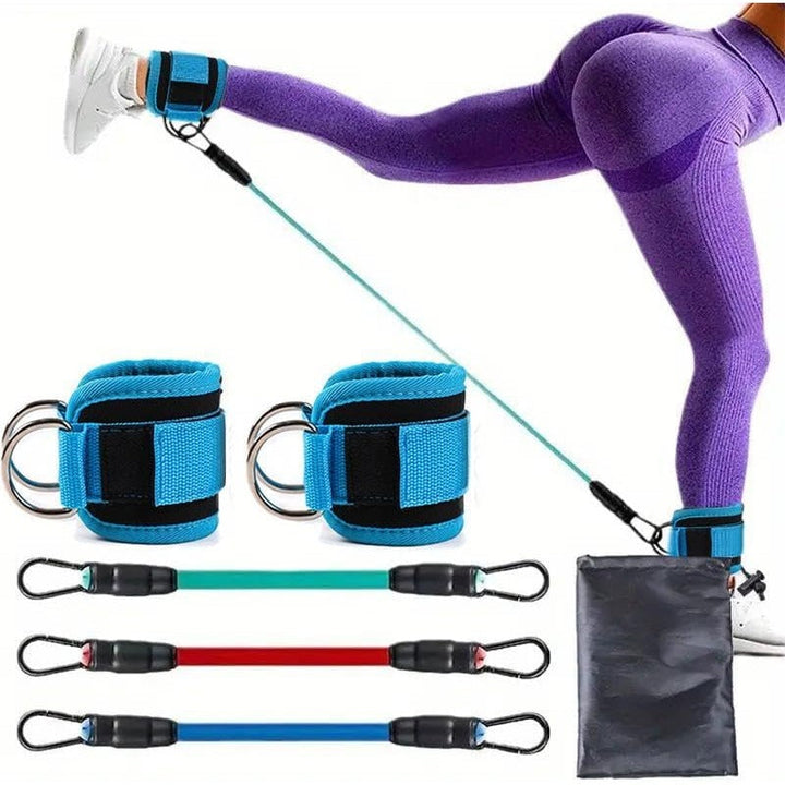 5-Pack Ankelsmotstandsbåndsett Skanto