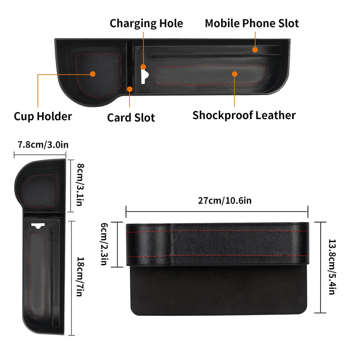 Skanto | Multifunksjonell Bilsete Organizer