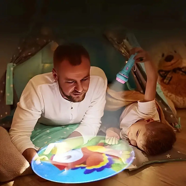 Skanto | Magiske Godnatthistorier - Lommelykt Prosjektor