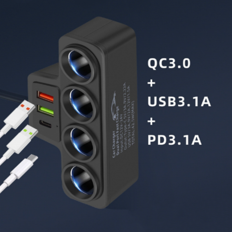 VoltMaxx 7-i-1 PowerHub — Lader alle enheter samtidig og vær trygt og stressfritt tilkoblet til enhver tid | Skanto