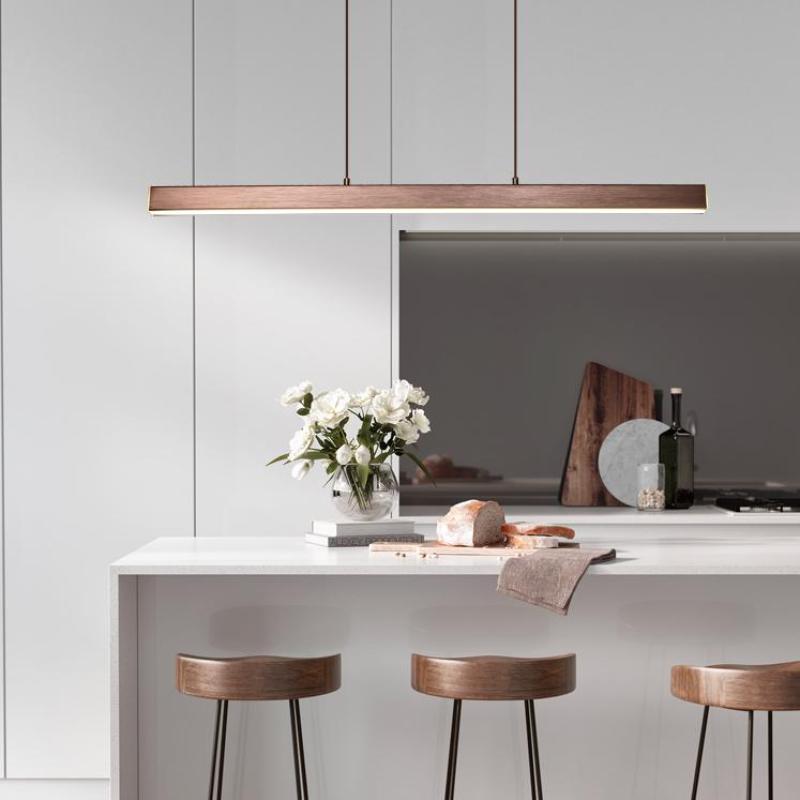 Skanto | Moderne LED Taklampe – Industriell Stil med Skinndetaljer
