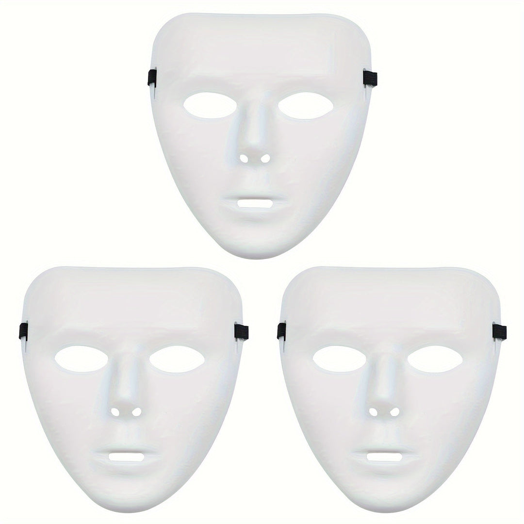 Skanto | Herres Full Face Plast Halloween Maske | Anonymous Cosplay