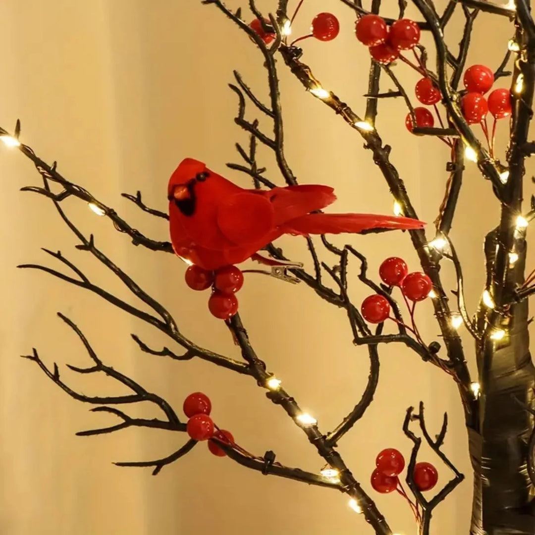 Skanto | BirdPine Classic – Det lyse vintage juletreet fullt av nostalgi