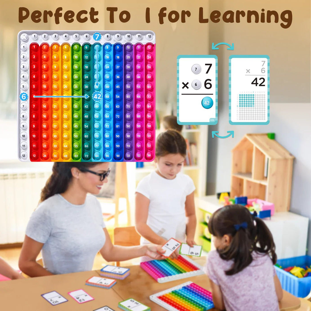 Skanto | Matematiske Flashcards og Pop Fidget Diagram