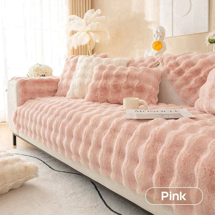 Skanto | tykk kanin plysj sofa trekker