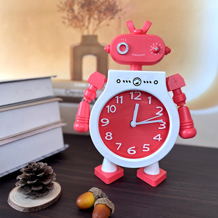Morsom tegnestift robot alarmklokke med søvn-timer for barn | Skanto