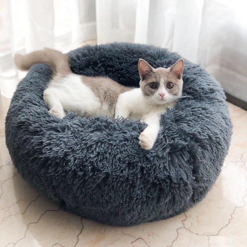 Comfy Faux Fur Pet Bed | Skanto
