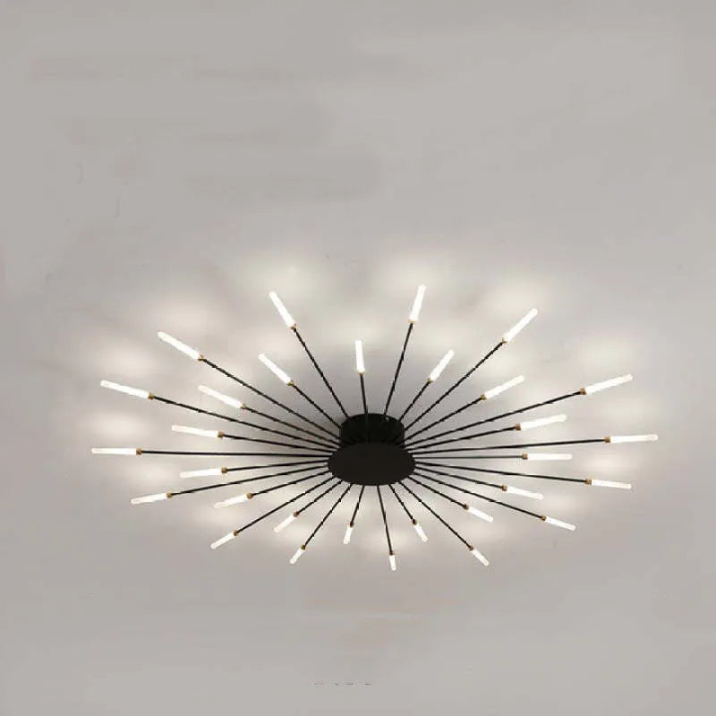 Skanto | Taklampe moderne metall LED krystallampe