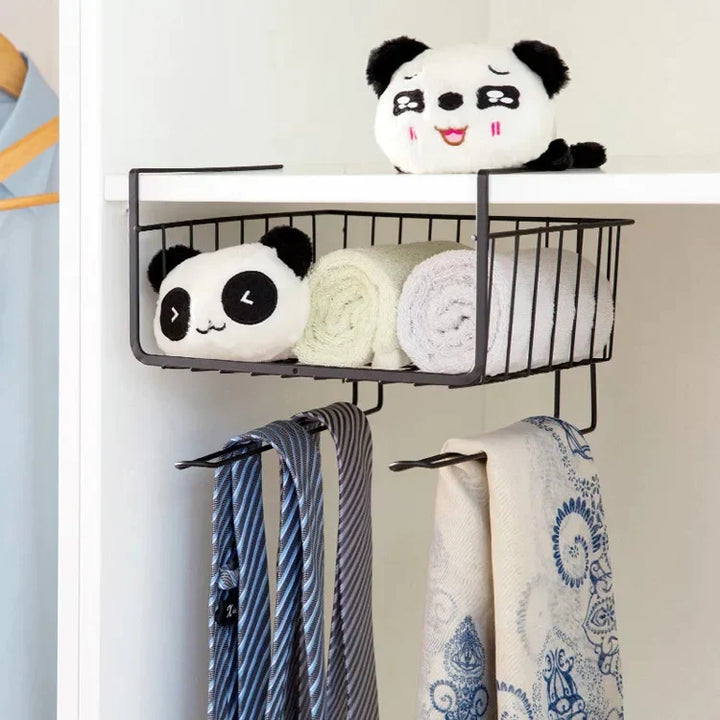 Under Shelf Storage Cabinet Basket Skanto