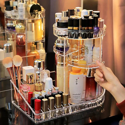 360 Roterende Makeup Beauty Organizer Skanto