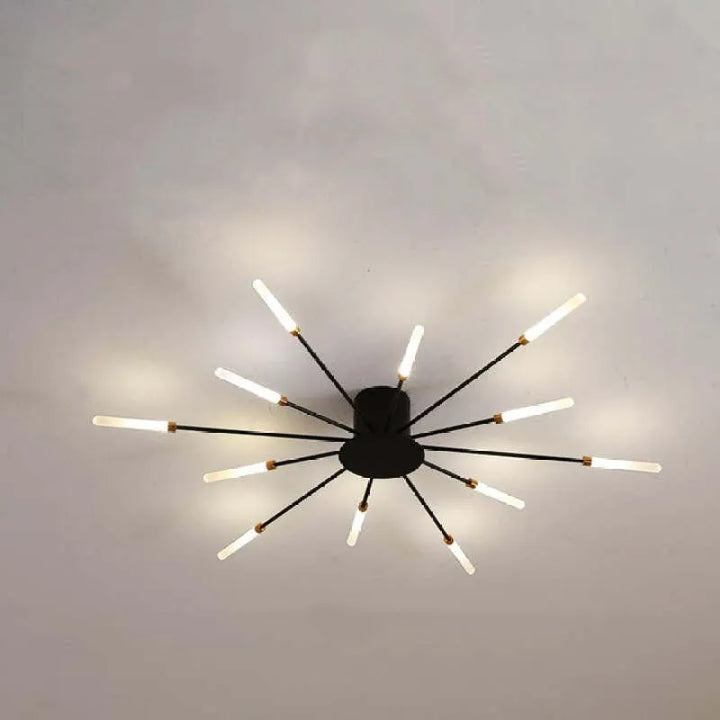 Skanto | Taklampe moderne metall LED krystallampe