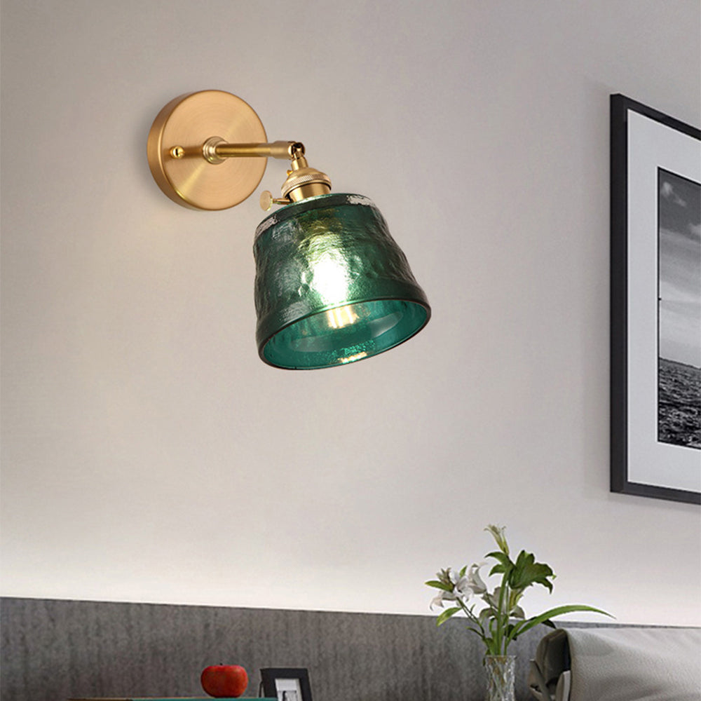 Moderne Justerbar Glass Vegglampe | Skanto