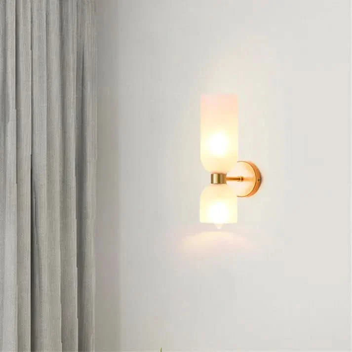 Skanto | Moderne Dobbel Glassvegglys