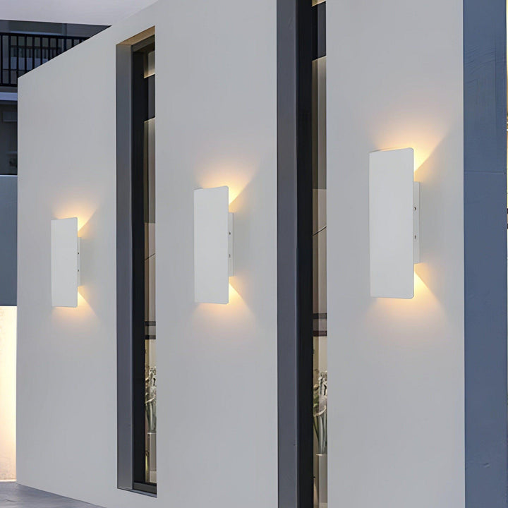 Skanto | Light - Moderne værbestandig LED-vegglampe laget av aluminium for utendørs bruk