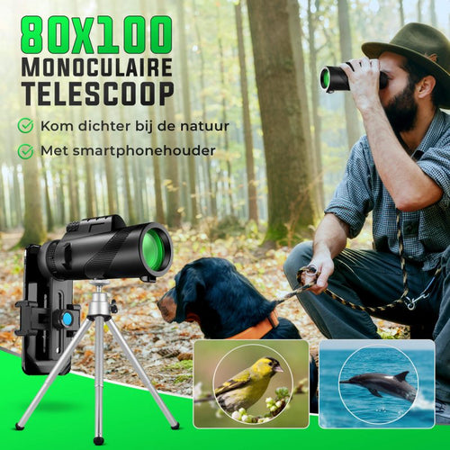 Skanto | AstroView Høy Kvalitet Monokular | Kompakt og lett for en klar utsikt på lange avstander
