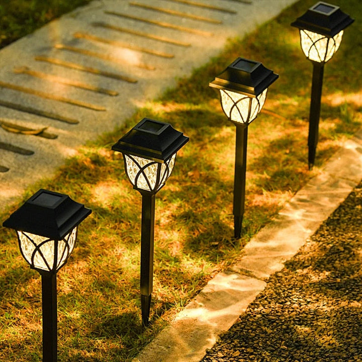 Solar LED Hage Lampe for Elegant Utendørs Atmosfære | Skanto
