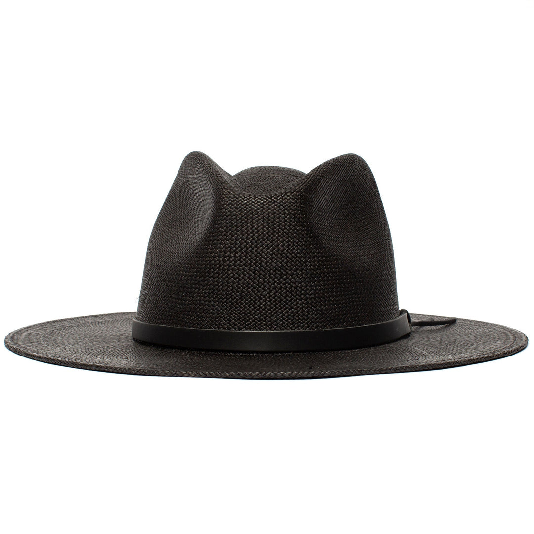 Sommer Halmbarett Hatt-Svart | Skanto