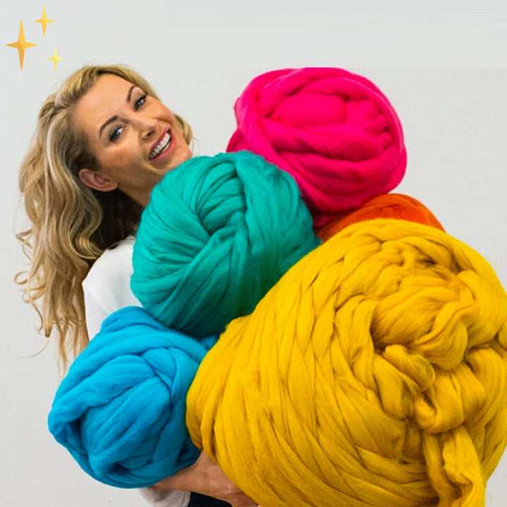 Skanto | 1000 gram XXL Chunky Strikkegarn - LuxaWool