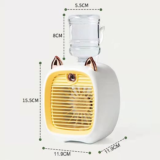 SaintFusion - Bærbar klimaanlegg med USB-tilkobling | Skanto