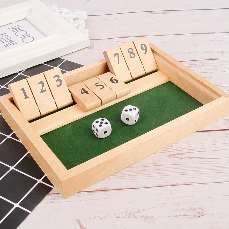 Shut The Box Spill - Moro Bord Matematikk Spill for Voksne og Barn | Skanto