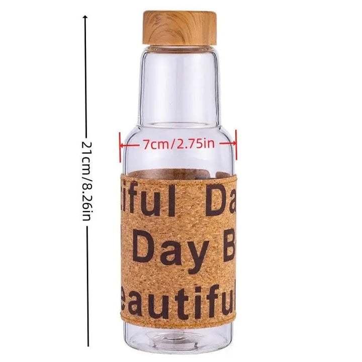 Vannflaske i tre kork 550ML Skanto