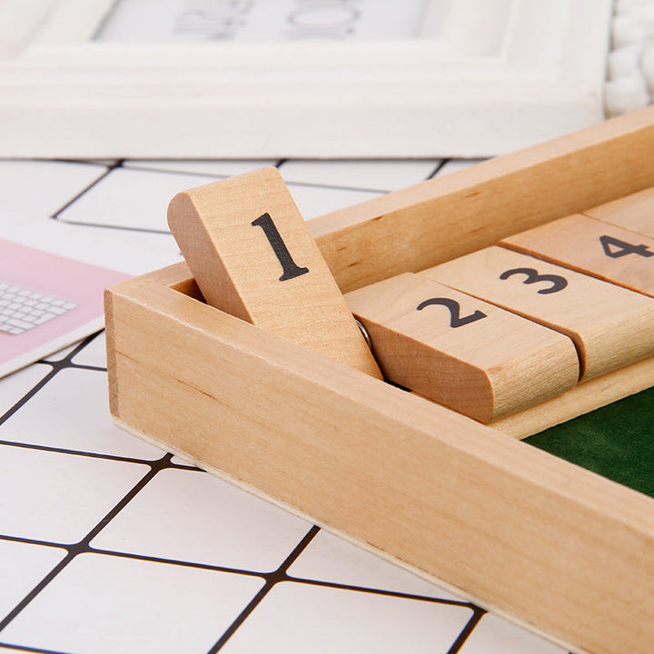 Shut The Box Spill - Moro Bord Matematikk Spill for Voksne og Barn | Skanto