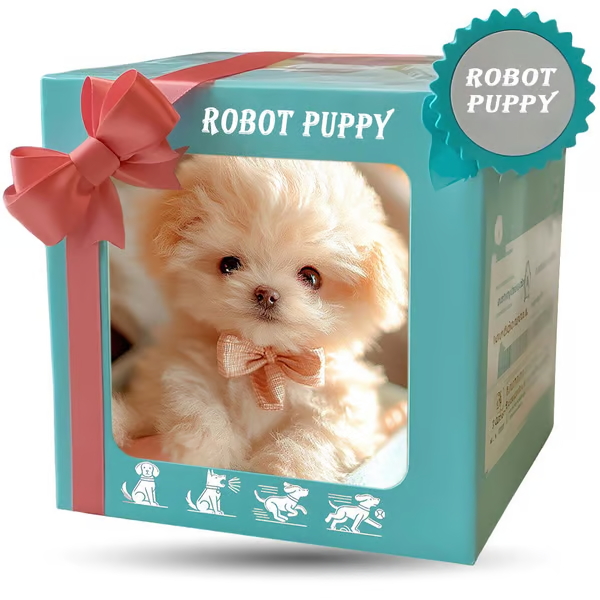 Skanto | PuppyJoy Interaktiv Robotleketøy | Livlig og pedagogisk leketøy for valpen din