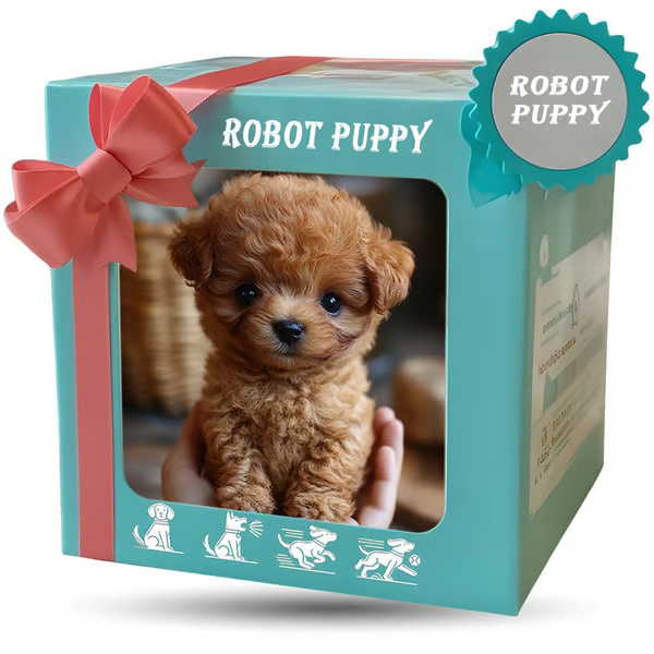 Skanto | PuppyJoy Interaktiv Robotleketøy | Livlig og pedagogisk leketøy for valpen din