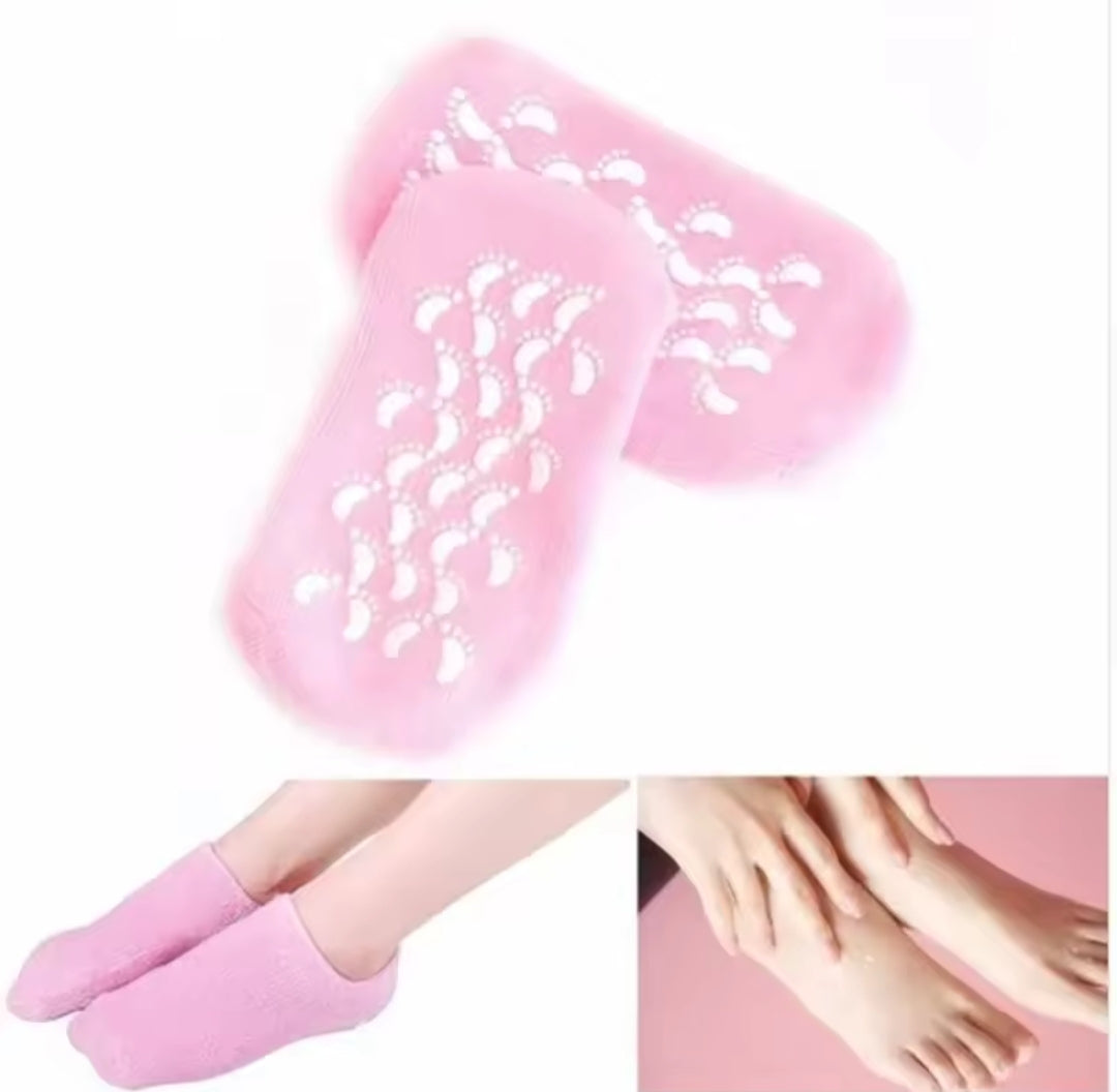 Spa Gel Sokker Fuktighetsgivende og Reparerende Sprukket Huden Skanto