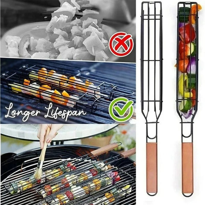 Non Stick BBQ Grilling Basket Skanto