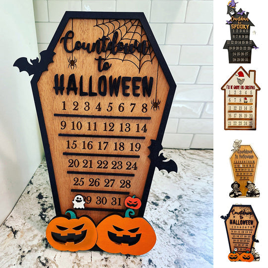 Tredoble Adventskalender Nedtelling til Halloween/Juleferien | Skanto