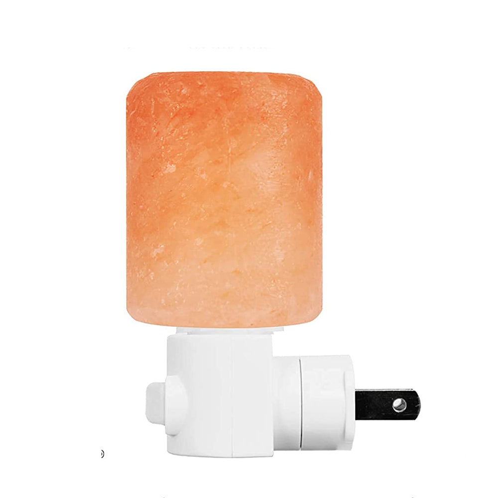 Skanto | Naturlig krystall Himalayasaltlampe | Pluggbordlampe