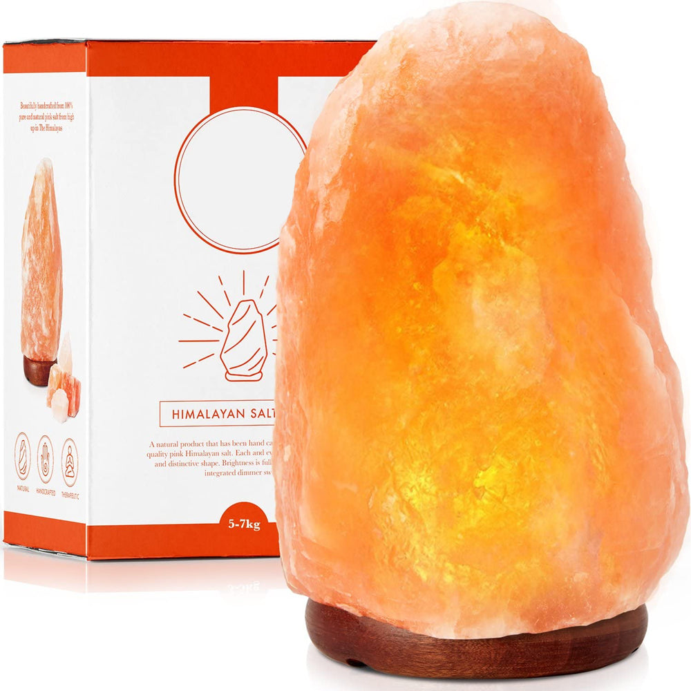 Skanto | Himalayasaltlampe med dimmerbryter