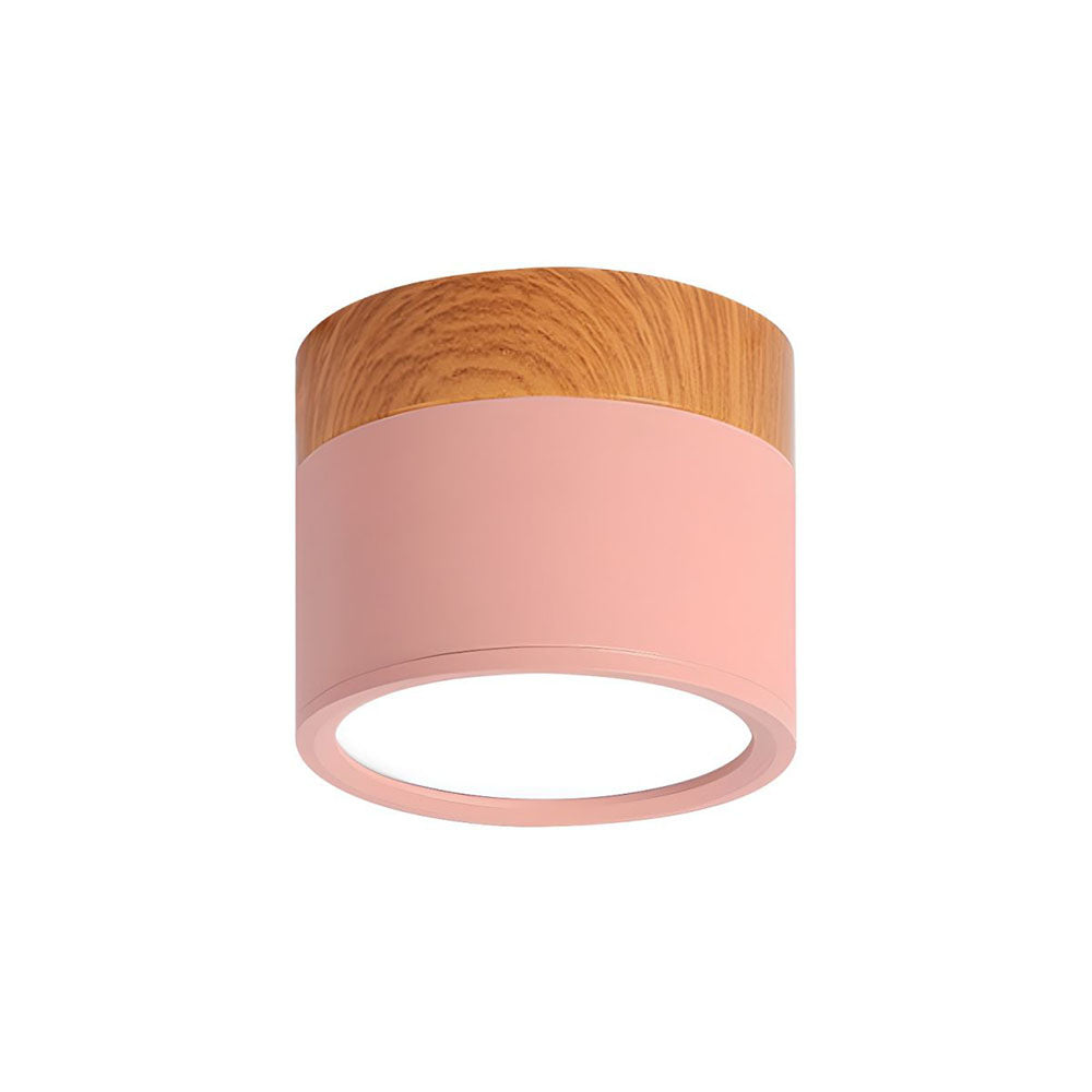 Skanto | LED Taklampe Moderne Flush Mount Sylinder