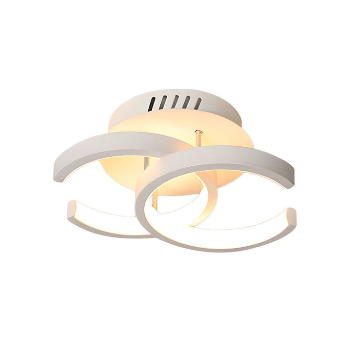 Skanto | Taklampe med LED svart metallramme
