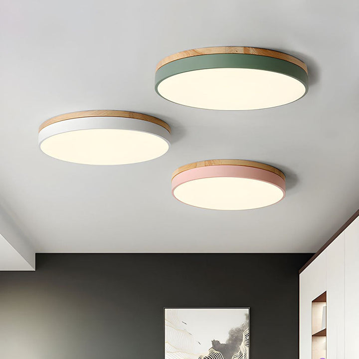 Skanto | Taklampe Moderne Tre LED Innfelte Fitting