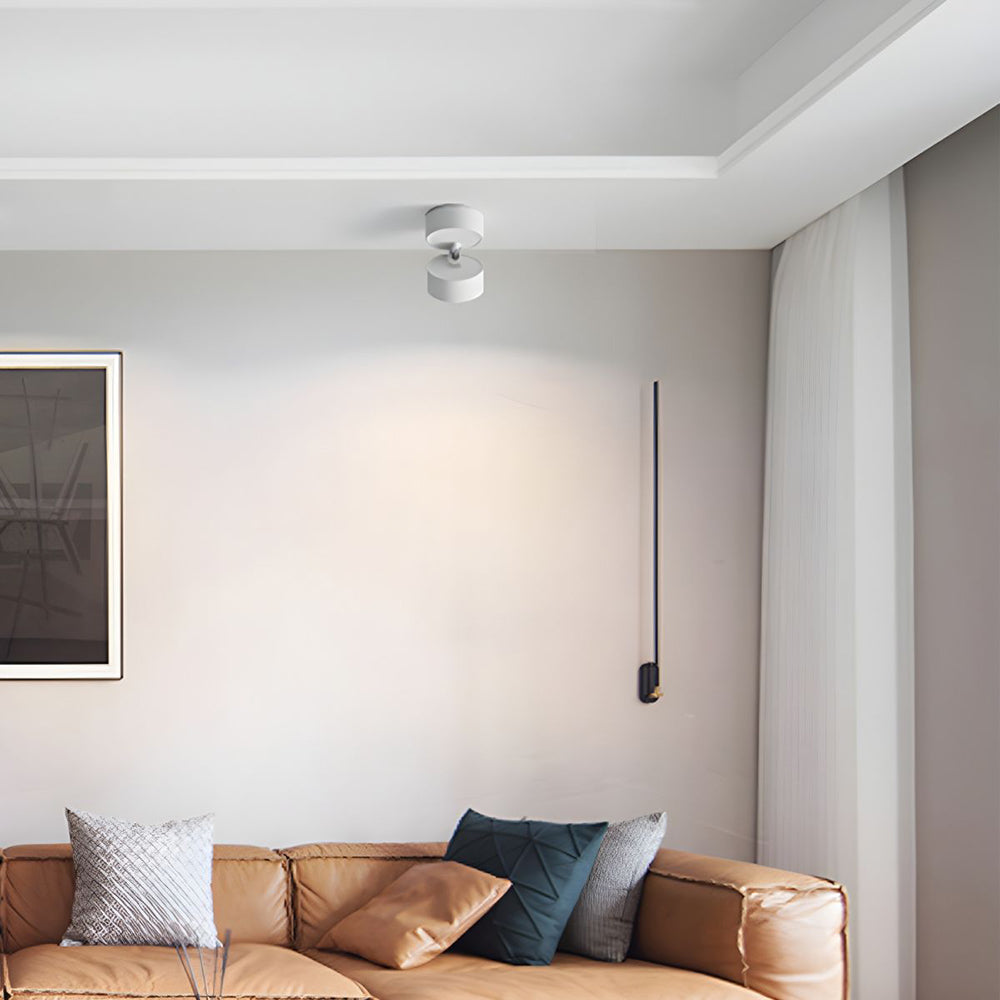 Skanto | LED taklampe med justerbart spotlight-hode