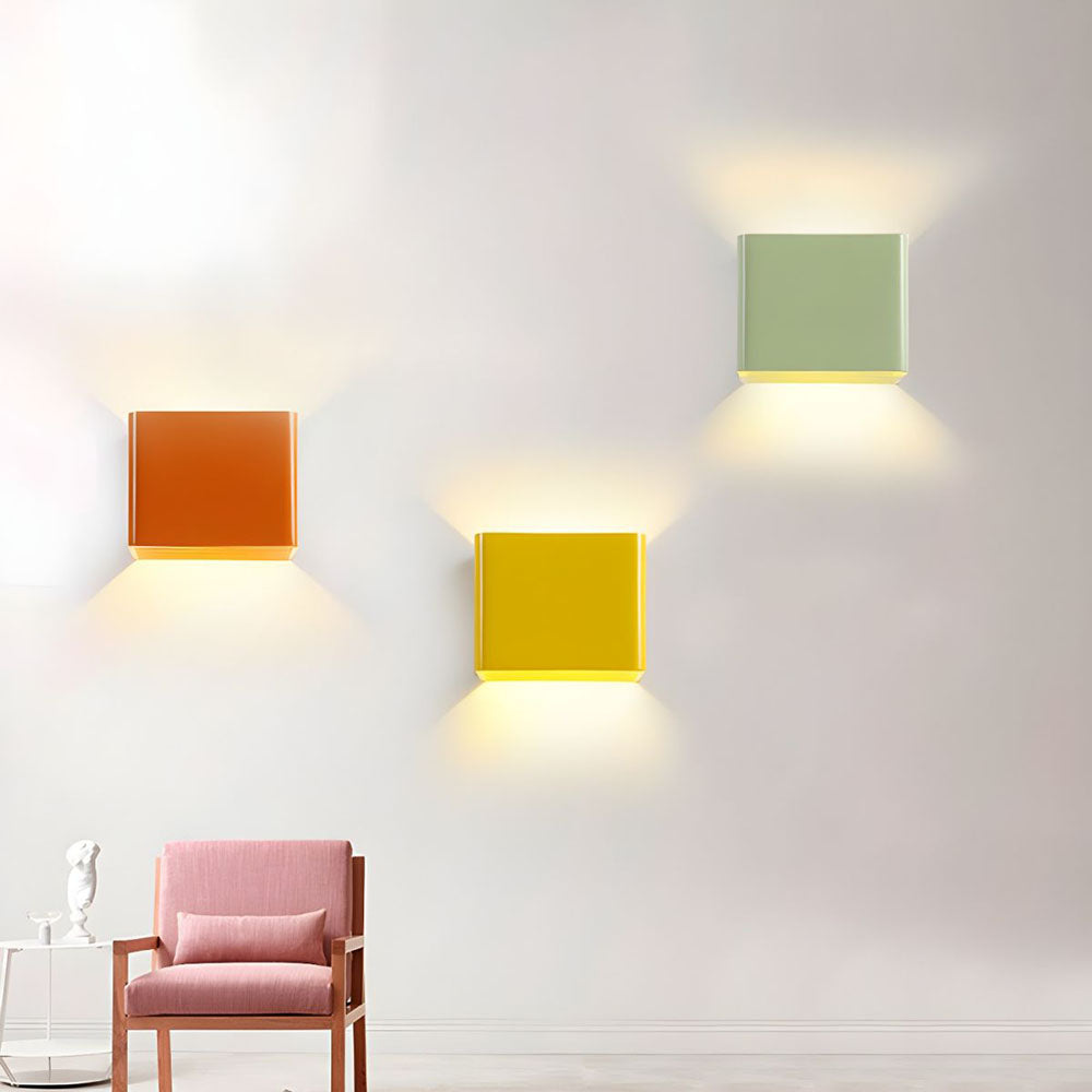 Skanto | Luksus kubeformet vegglampe Moderne design for stilfull stemningsbelysning