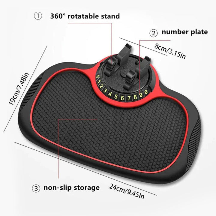 Multifunksjonell bil anti-sklimatte bil telefonholder | Skanto