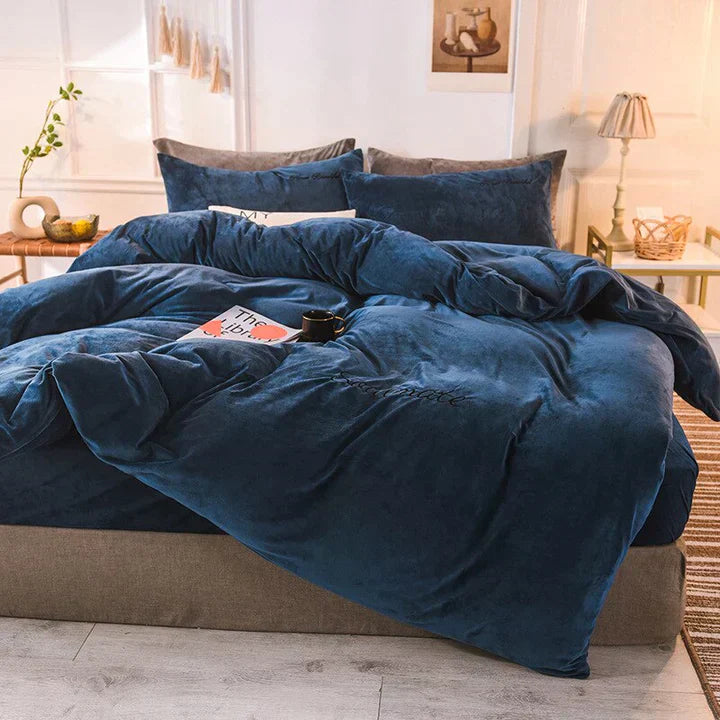 VeloursNight – Luksus Duvet Cover for Ultimate Comfort Skanto