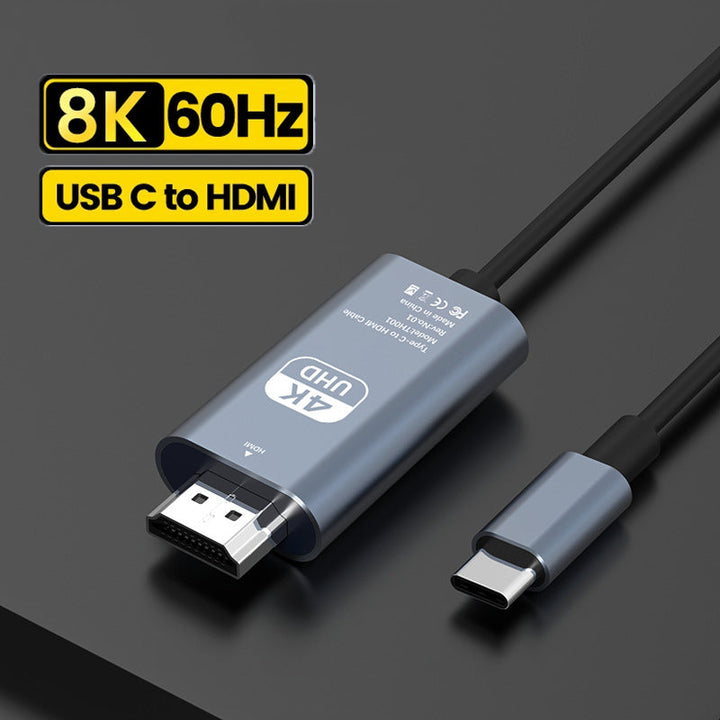 Skanto | Usb C til Hdmi-kabel Cool Running Hdmi til USB C