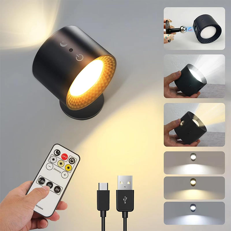 Skanto | Batterilampe med timer Lys med timer