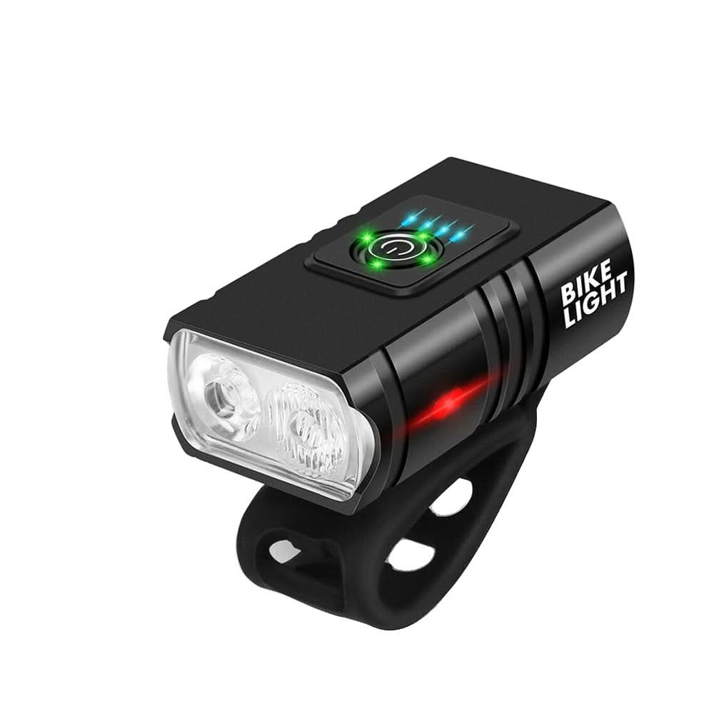 Skanto | LED sykkellykt med USB-lading og 6 lysmodus for nattsykling